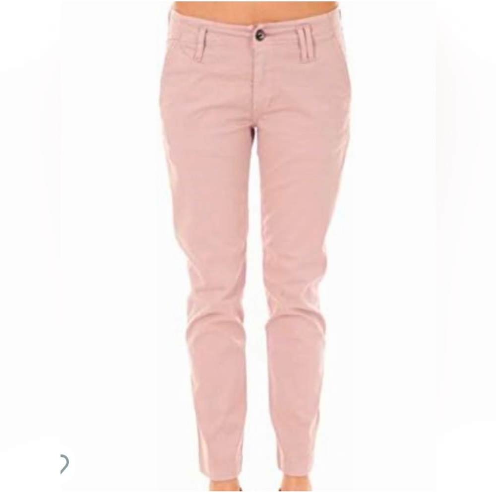 DIESEL ROSE PINK MID RISE WOMEN PANTS IN SIZE 26